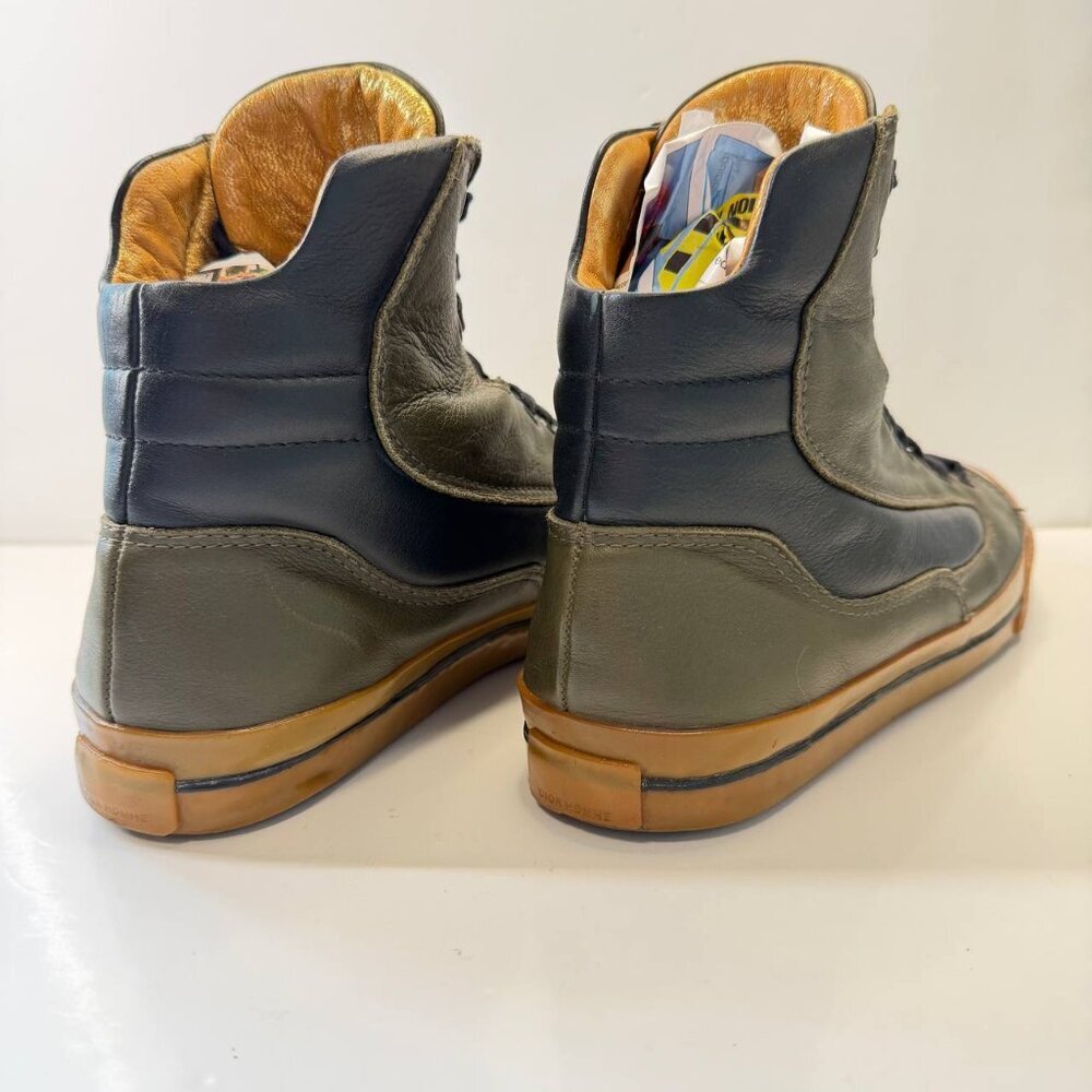 Dior Homme Leather High-Top Sneakers – EU 41 / US 8 - Picture 9 of 13